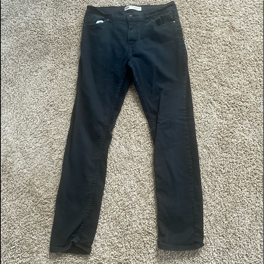 Black slim jeans